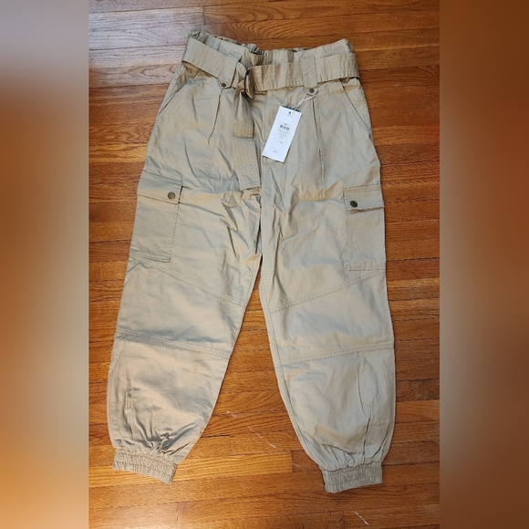 Only Beige Cargo Pants Size L 32" - Picture 12 of 14